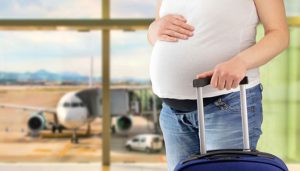 ¿Se puede viajar embarazada?